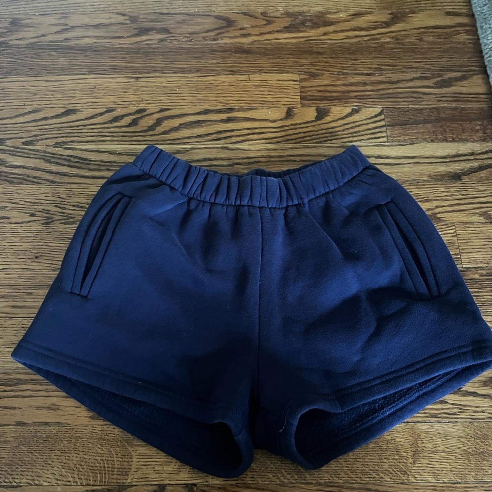 Navy Women's Sweat Shorts